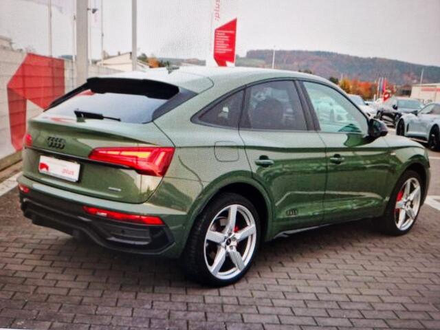Audi Q5 50 TFSIe 299pk S-Line Black Line Quattro Matrix Luchtvering Distrikt groen!