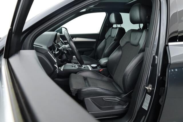 Audi Q5 2.0 TFSI quattro S-line | Pano | Trekhaak | Cruise | Stoelverw. | LED | 19''