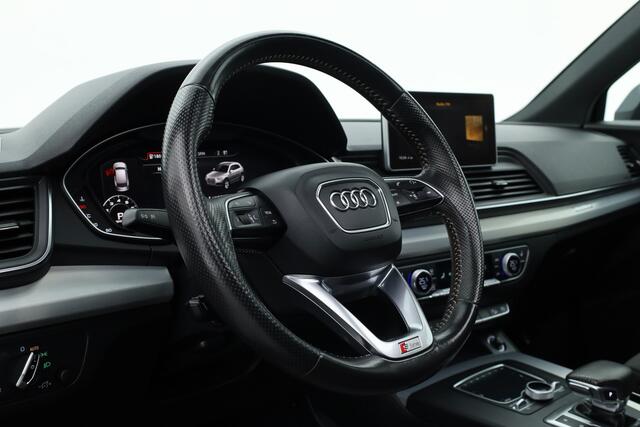 Audi Q5 2.0 TFSI quattro S-line | Pano | Trekhaak | Cruise | Stoelverw. | LED | 19''