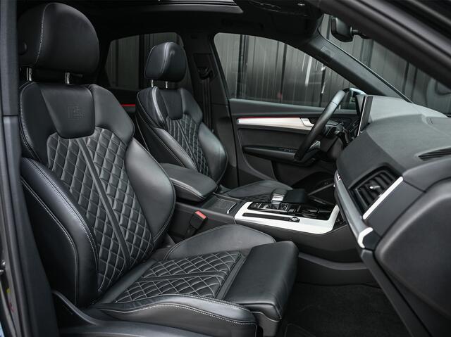 Audi Q5 Sportback 50 TFSI e S edition · Adaptive Cruise · Memory Seats · Bang & Olufsen Sound · Stoelverwarming · Leder · Keyless · Panoramadak · 360 Camera · EL. Trekhaak