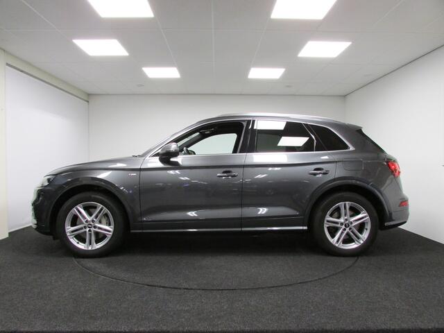 Audi Q5 50 TFSI e quattro S edition I LUCHTVERING I Originele NL-AUTO I Panoramadak I Op afspraak I Trekhaak 1.750KG I Hybride I PHEV