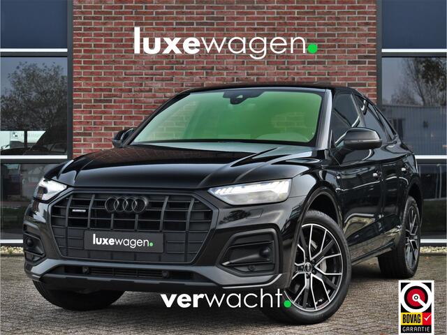 Audi Q5 Sportback 50 TFSI e S-Line Pano ACC El-zetels Ruitstiksel 20inch Camera