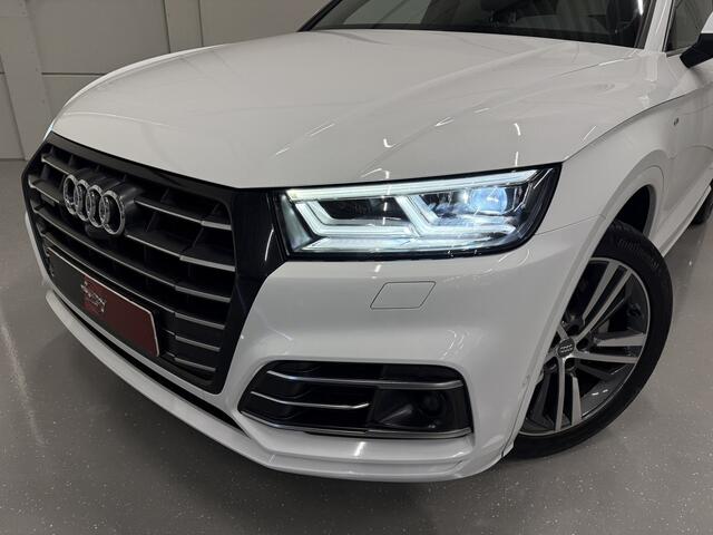 Audi Q5 55 TFSI e quattro Competition PANO/RS-LEER/B&O/ACC/360CAMERA/VIRTUAL/MATRIX/SFEER/KEYLESS/20"AUDI-SPORT/PRIVACY/PARK-ASSIST/GLETSCHERWEISS PARELMOER/VOLLEDIGE AUDI DEALER HISTORIE