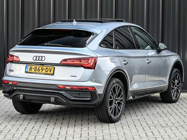 Audi Q5 40 TDI quattro S edition · Keyless · B&O sound · 360 Camera · Led matrix · Ambiance verlichting · Memory seats · Stuurverwarming · Massage · Adaptive cruise · Panoramadak · Head-up · Achterbank verwarmd · Blis · Trekhaak