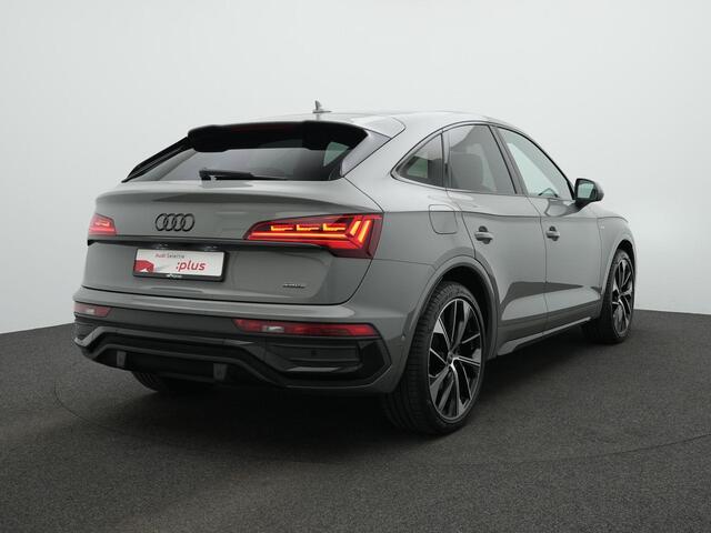 Audi Q5 Sportback 50 TFSI e 299 pk S-tronic S edition Competition / S-Line | Luchtvering | Fijnnappa leder | 360 camera | Bang & Olufsen | Head-up display | Elektr. verstelbare stoelen