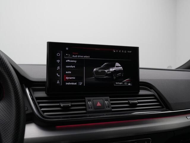 Audi Q5 Sportback 50 TFSI e 299 pk S-tronic S edition Competition / S-Line | Luchtvering | Fijnnappa leder | 360 camera | Bang & Olufsen | Head-up display | Elektr. verstelbare stoelen