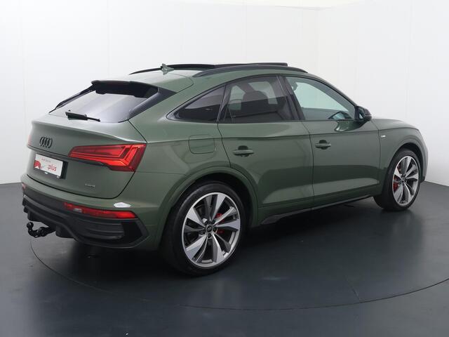 Audi Q5 Sportback 55 TFSI e S edition Competition | 367 PK | SoH 95% | Trekhaak | Panoramadak | Luchtvering | Head-up display | Matrix LED koplampen | 21" LM velgen | B&O premium sound | S line |
