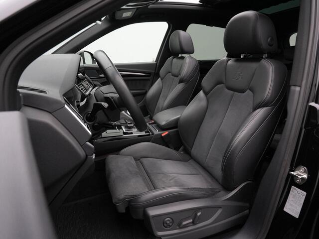 Audi Q5 50 TFSI e 299 pk S-tronic S edition / S-Line | Panoramadak | Geheugenstoel | Stuur-/stoelverwarming | Achteruitrijcamera | Leder/alcantara