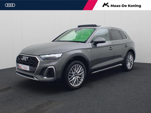 Audi Q5 50 TFSIe 220kW/299PK S edition quattro · Panoramadak · Camera · Elektrische Stoelverstelling · Apple/Android Car Play · Trekhaak · Leder · Garantie t/m 11-06-2030 of 100000km