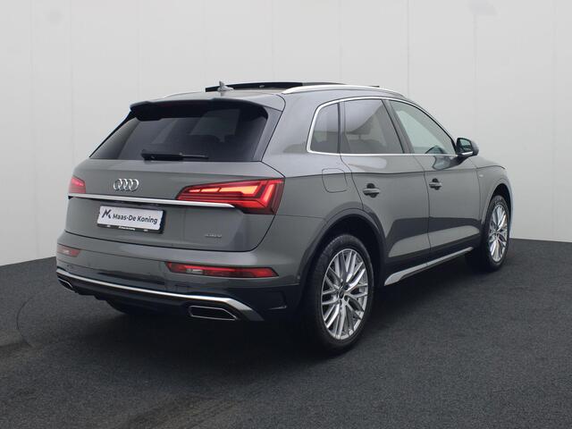 Audi Q5 50 TFSIe 220kW/299PK S edition quattro · Panoramadak · Camera · Elektrische Stoelverstelling · Apple/Android Car Play · Trekhaak · Leder · Garantie t/m 11-06-2030 of 100000km