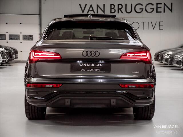 Audi Q5 Sportback 55 TFSI e S-Line Pano Trekhaak Luchtv 360 B&O HUD 21" Sfeer BTW