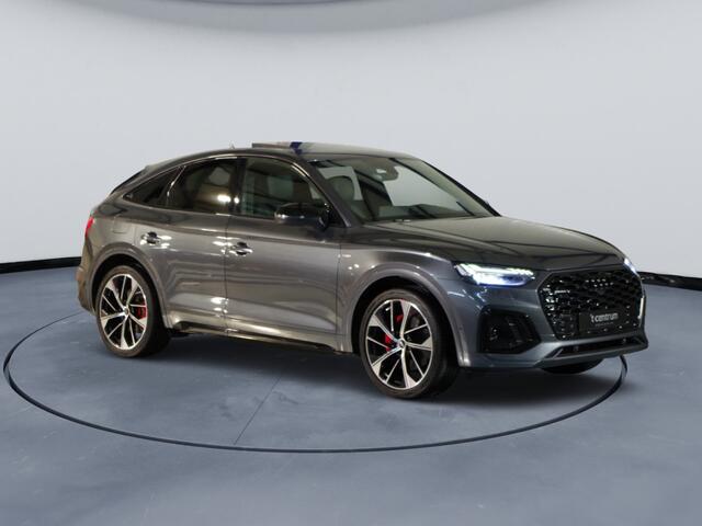 Audi Q5 Sportback 55 TFSI e 367 PK S-Line edition Competition PHEV, Luchtvering, Panoramadak, RS-Leder, Massage