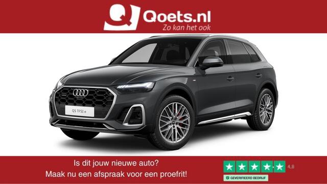 Audi Q5 55 TFSI e S edition Competition Trekhaak - Panoramadak - Privacy glas - Head up - Sportstoelen - stoelverwarming - Assistentiepakket Parking - Achterbank plus - Interieurvoorverwarming - Zonwering -