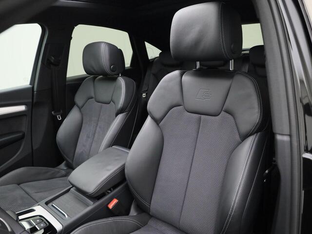 Audi Q5 Sportback 55 TFSIe 367PK S-tronic S Edition Competition · Panoramadak · Elek. Trekhaak · Bang & Olufsen · Luchtvering · Camera · Apple/Android Car Play · 21'' Inch · Garantie t/m 19-06-2030 of 100.000km.