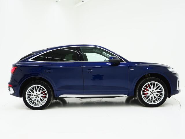 Audi Q5 Sportback 55 TFSI e Quattro S edition Competition | Panoramadak | B&O | Leder | 360 | Keyless | Dodehoek | Virtual | Carplay