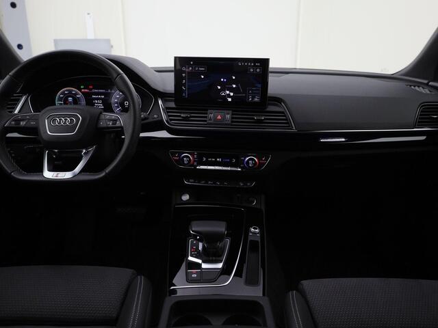 Audi Q5 Sportback 50 TFSIe 220kW/299PK S Line · Panoramadak · Trekhaak · 360°Camera + parkeersensoren · Garantie t/m 31-01-2026 of 120000km