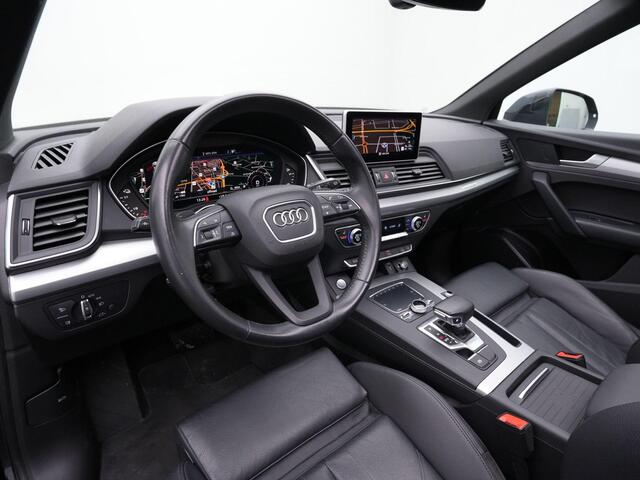 Audi Q5 55 TFSI e 367 pk S-tronic S-Line | Panoramadak | Trekhaak | Luchtvering | Twinleder | Elektr. verstelbare stoelen | Achteruitrijcamera