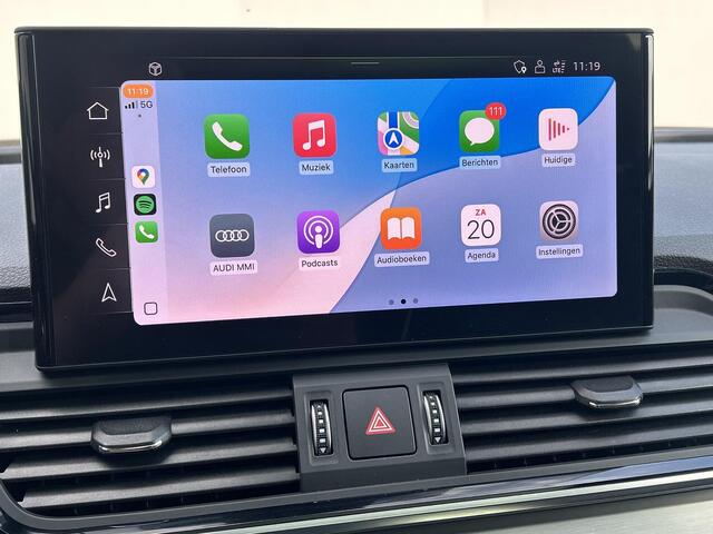Audi Q5 55 TFSI e Quattro S line 367pk / SOH 100% / S-Line / 22" velgen / Panoramadak / Wegklapbare Trekhaak (2.000 trekgewicht) / Android Auto / Apple Carplay /