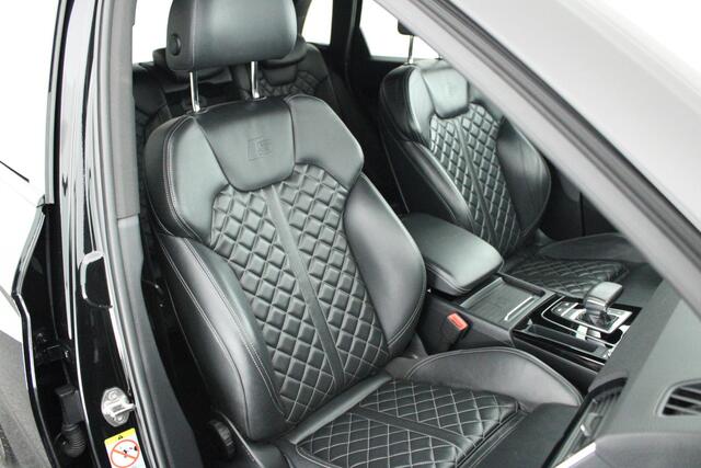Audi Q5 50 TFSI e 299pk S edition Leder Trekhaak Camera Stoelverwarming Virtual Cockpit Navigatie S-Line