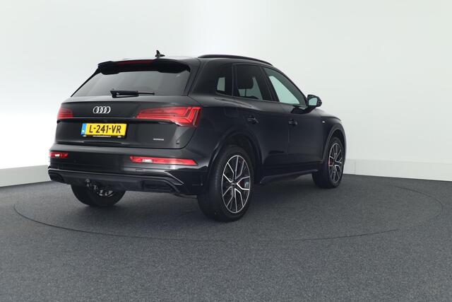 Audi Q5 50 TFSI e 299pk S edition Leder Trekhaak Camera Stoelverwarming Virtual Cockpit Navigatie S-Line
