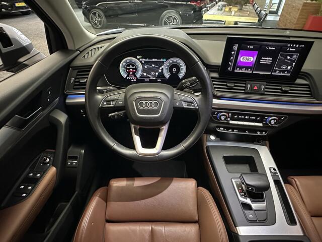 Audi Q5 50 TFSI HYBRID QUATTRO PRO LINE S EDITION VIRTUAL COCKPIT ACHTERUITRIJ CAMERA VOL LEDER ELEKTRISCHE TREKHAAK STUUR & STOELVERWARMING
