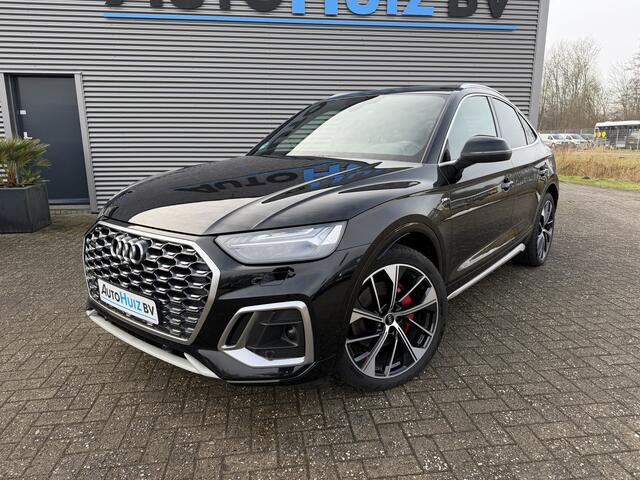Audi Q5 Sportback 55 TFSI e S Line Luchtvering Trekhaak Panoramadak Achteruitrijcamera 21 Inch DAB Keyless Entry