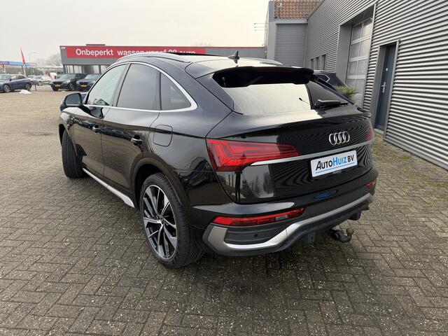 Audi Q5 Sportback 55 TFSI e S Line Luchtvering Trekhaak Panoramadak Achteruitrijcamera 21 Inch DAB Keyless Entry