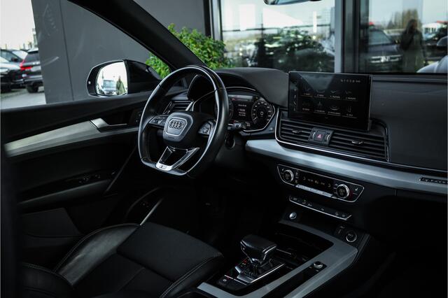Audi Q5 50 TFSI e S edition - Panorama | Elek. Trekhaak | Stoelverwarming | Camera