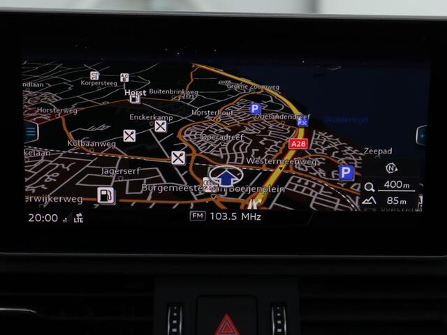 Audi Q5 2.0 TFSI S line | Panoramadak | Stoelverwarming | Virtual Cockpit | Camera | Carplay | Keyless | Side Assist | Full LED | Navigatie | Half leder | Sportstoelen | Parkeerhulp | Cruise control