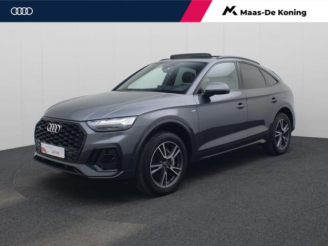 Audi Q5 Sportback 50 TFSIe 220kW/299PK S Line · Panorama dak · Trekhaak · 360°Camera · Head Up display