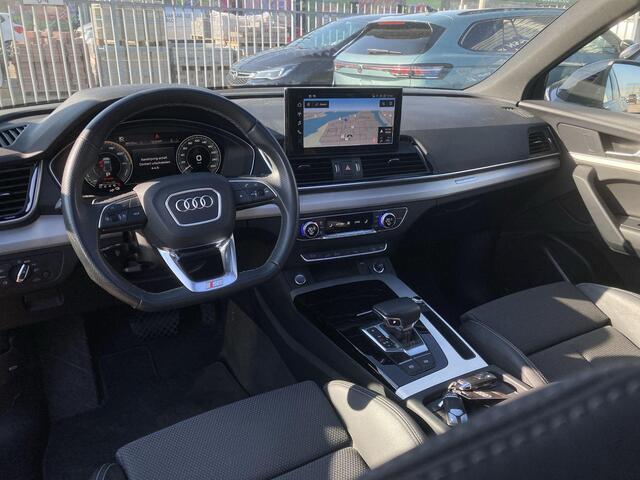 Audi Q5 50TFSIe/299PK S edition · Panoramadak · Camera + parkeersensoren · Head Up Display · Apple/Android Car Play ·