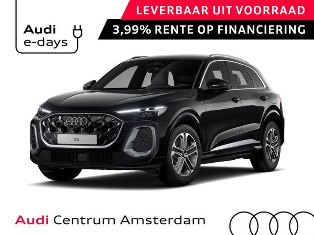 Audi Q5 S edition e-hybrid 299 PK | Trekhaak elektrisch | Stoelen voor elektrisch | Techniekpakket plus | Keyless | Leder | Bijrijdersscherm