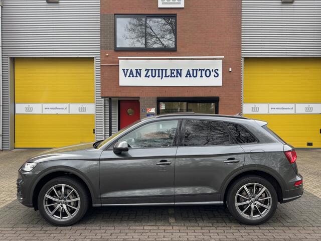 Audi Q5 50 TFSIe Quattro S-Line Pano Head-Up Leder Zwart Optiek 20"