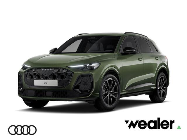 Audi Q5 S edition (B10) e-hybrid 220 kW / 299 PK SUV 7 ve | Luchtvering | Trekhaak | Panoramadak | Stoelverwarming voor + achter | Stuurwielverwarming | OLED Achter verlichting | Ambiente lichtpakket Pro |