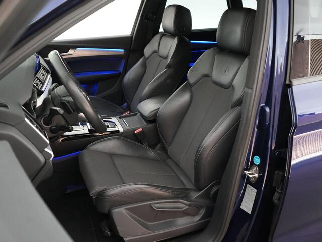 Audi Q5 50 TFSI e S edition |S line|matrix LED|ACC|virtual cockpit|elek. trekhaakl|22" lichtmetalen velgen|stoelverwarming voor & achter|stuurverwarming|achteruitrijcamera|carplay|dodehoekassistent|