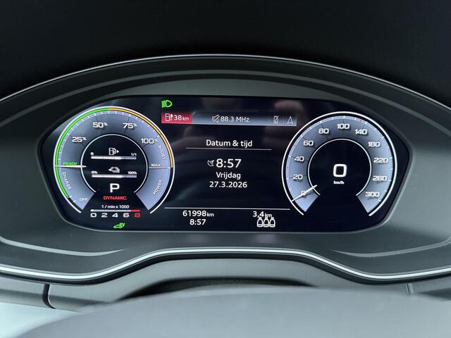 Audi Q5 50 TFSI e S edition | 299 PK | SoH 100% | Adaptive cruise control | Dodehoek detectie | Climate control | S line | Achteruitrijcamera |