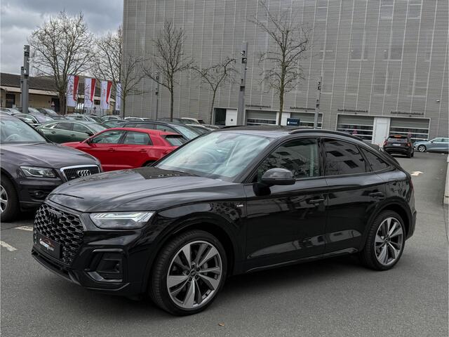 Audi Q5 Sportback 50TFSI E S-Line Quattro Lucht Head-Up El.Zetels Camera Sfeerverl 21-Inch M-Led ACC Side/Lane Assist