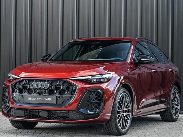 Audi Q5 Sportback 2.0 TFSI e-hybrid quattro S edition Competition 367pk | Stoel massage | Tech pro | Luchtvering | 5jaar fabrieksgarantie | Trekhaak | B&O sound | Head-up | Adaptive cruise | 360 camera | Memory seats | Passagiers display