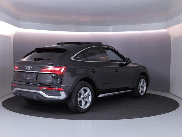 Audi Q5 Sportback 50 TFSI e S edition 299 pk S-tronic | SOH 100% | Navigatie | Panoramadak | Parkeersensoren | Achteruitrijcamera | S-Line |