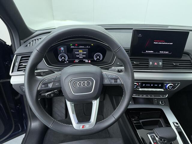 Audi Q5 55 TFSI e S edition Competition | 367 PK | SoH 95% | Trekhaak | Panoramadak | Matrix LED koplampen | S line | Adaptive cruise control |