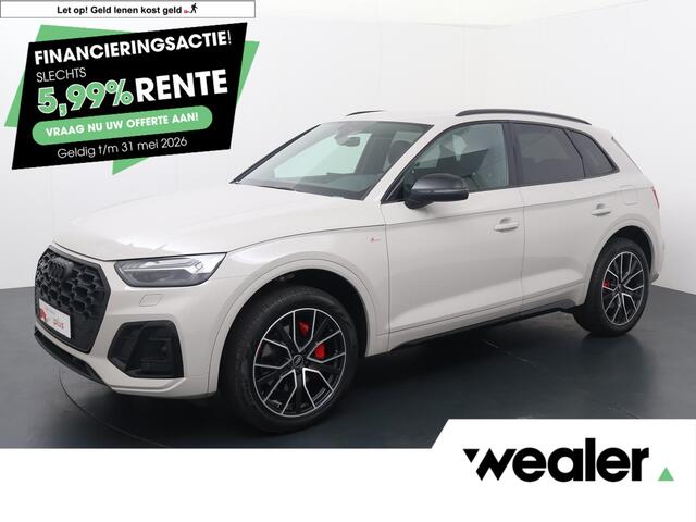 Audi Q5 55 TFSI e S edition Competition | 367 PK | SoH 89% | Matrix LED koplampen | Adaptive cruise control | Navigatiesysteem | 20" LM velgen | S line |