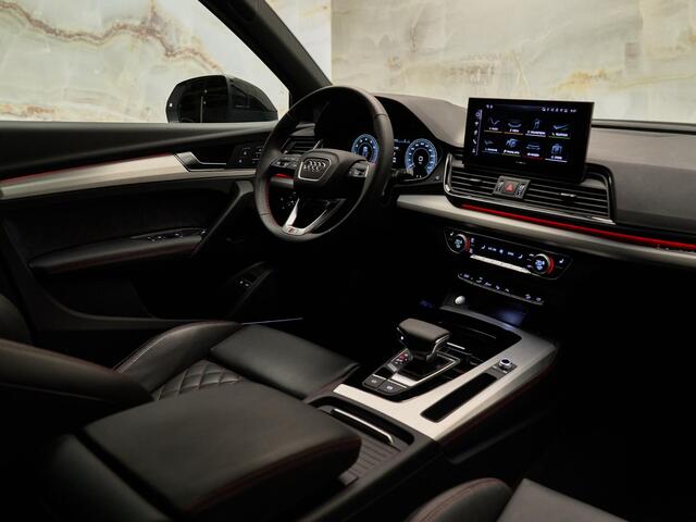 Audi Q5 50 TFSI e S Edition Competition, B&O, pano, luchtv., matrix-LED, tr.haak, memory, HUD, ACC, 21", privacy