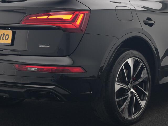 Audi Q5 50 TFSI e S Line PHEV 300pk Dealer O.H. | Trekhaak Af Fabriek | Panodak | 360 Camera | Adaptive Cruise | Sportstoelen Memory & Verwarmd | Park Assist | Navigatie | DAB | Standkachel | Plug In Hybrid |