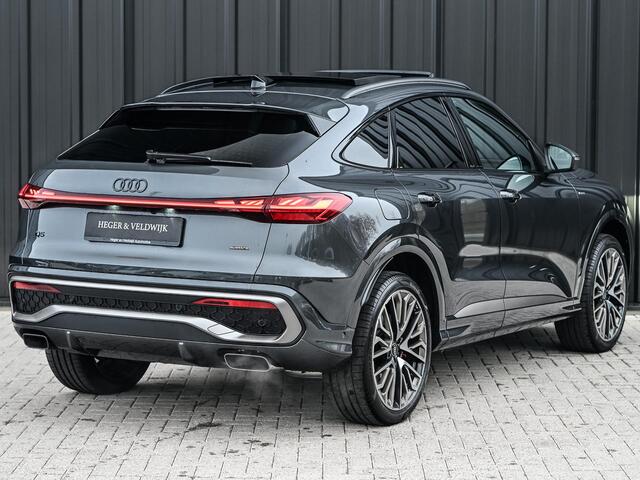 Audi Q5 Sportback 2.0 TFSI e-hybrid quattro S edition 367pk | S-stoelen | Panoramadak | Elektr. trekhaak | Oled verlichting | Adaptive cruise control | Tech Plus | 360 Camera | Memory | Ambiance interieur