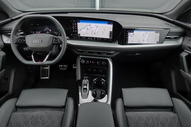 Audi Q5 e-hybrid 367Pk | Quattro | S-Line | MMI Bijrijdersdisplay | Tech Pro Pakket | Panoramadak | 360° Camera | 21'' | District Green