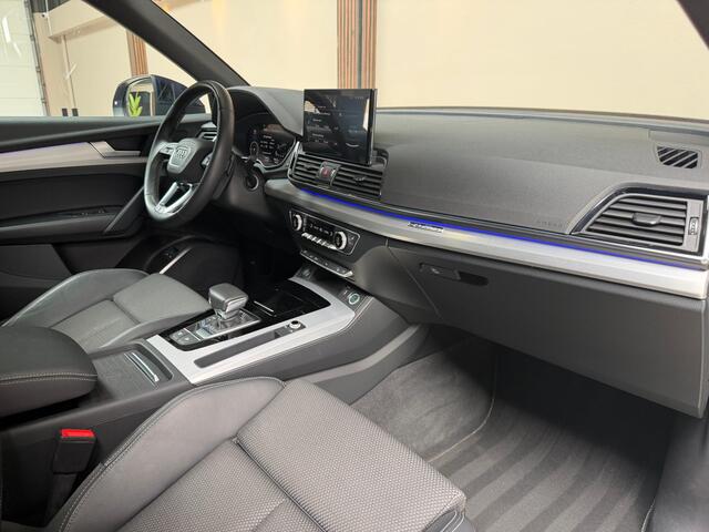 Audi Q5 50 TFSI e S edition Pano|Matrix|Camera|Trekhaak|Dodehoekdetectie| Inclusief 12 maanden garantie en onderhoudsbeurt