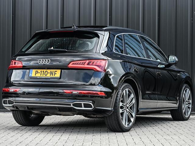 Audi Q5 3.0 TFSI SQ5 quattro Pro Line Plus | Stoelverwarming | Stoelverkoeling | Panoramadak | Head-up | Camera | B&O | Carbon inleg | Stuurverwarming | Elektrisch verst. stuur