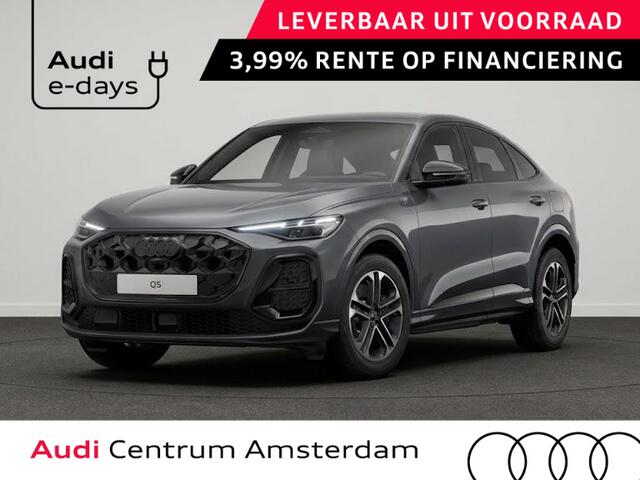 Audi Q5 Sportback S edition e-hybrid 299 pk | Techniekpakket plus | Panorama-glasdak | Optiekpakket zwart-glanzend | Trekhaak, elektr |