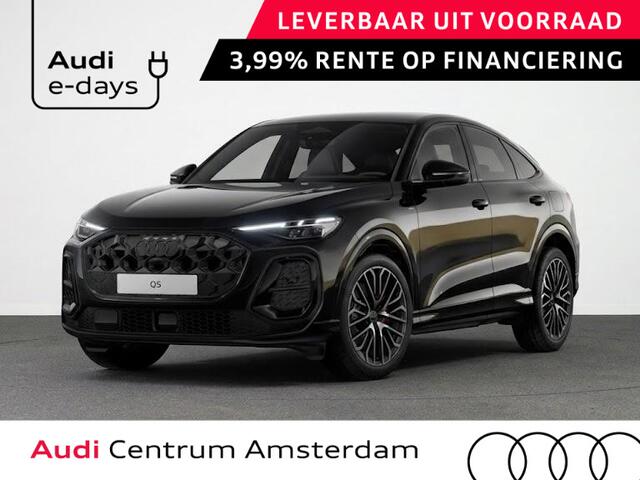 Audi Q5 Sportback S edition e-hybrid 367 pk | Panorama-glasdak | B&O 3D sound | Trekhaak, elektr | Stoelventilatie voor |