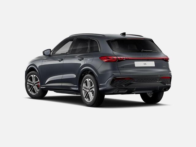 Audi Q5 2.0 TFSI e-hybrid quattro S edition 299 PK · Glazen panoramadak · Tech plus · Exterieurpakket zwart